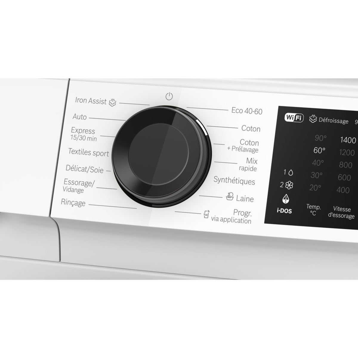 Lave linge hublot BOSCH WGJ244ABFR - 9 kg - 1351 tr/min - Classe A - Moteur induction - Autodosage - Connecté