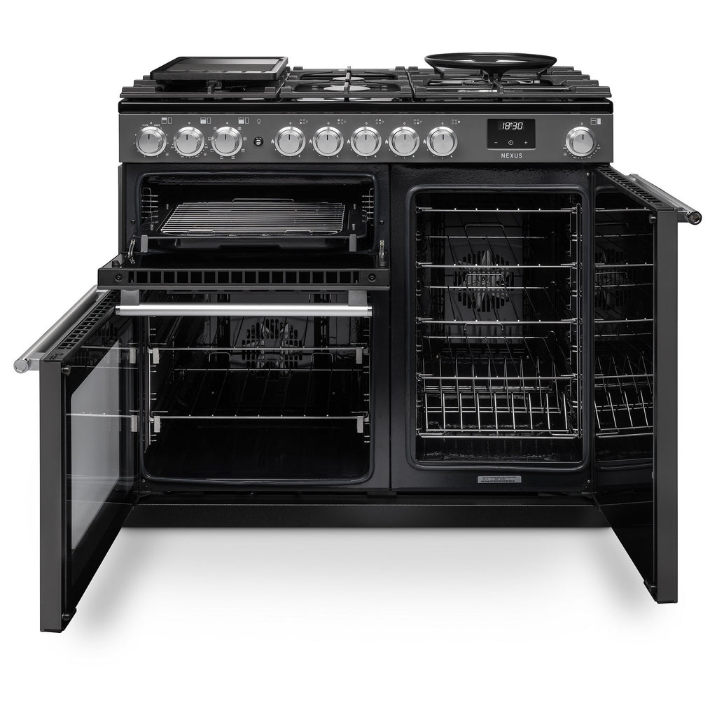 Piano de cuisson gaz FALCON NEXUS NGC TAB GAZ 100 CM ARDOISE CHROME
