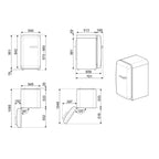 Réfrigérateur top SMEG FAB10LWH6