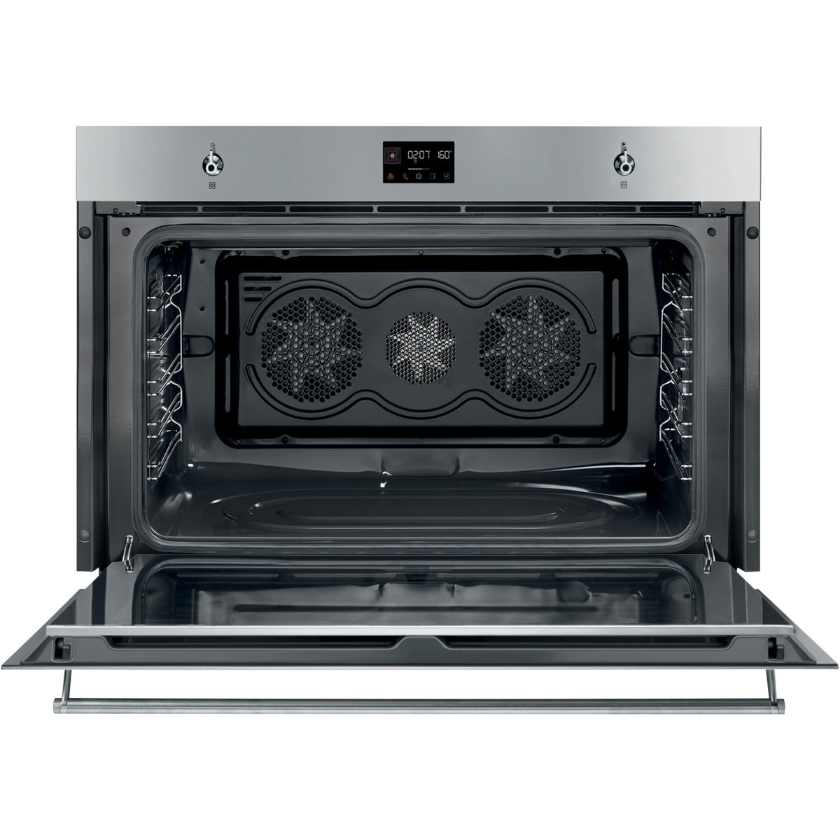 Four encastrable SMEG SFP9302TX - Pyrolyse - Chaleur pulsée - Porte froide - Rails télescopiques