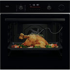Four encastrable AEG TR6PB511SB - Pyrolyse - Chaleur pulsée - Vapeur - Porte froide - Rails télescopiques