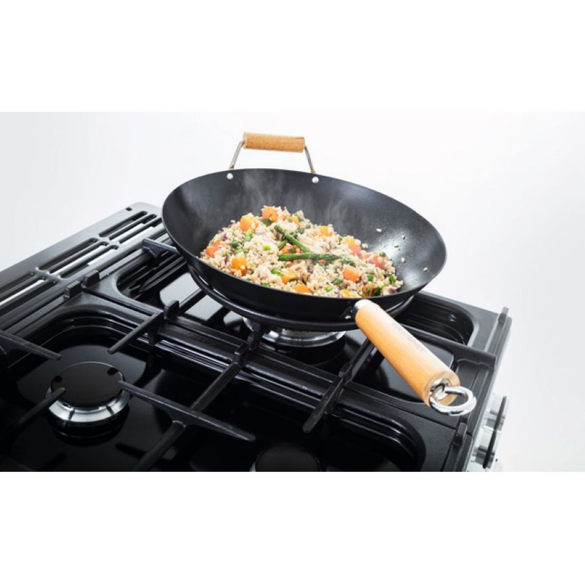Piano de cuisson mixte FALCON NEXUS SE 110 CHARBON Mat satiné CHROME