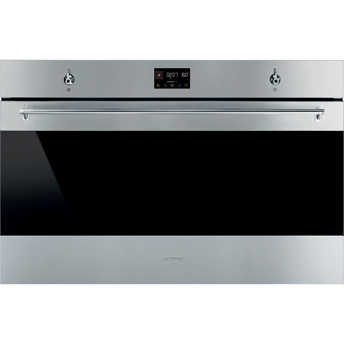 Four encastrable SMEG SFP9302TX - Pyrolyse - Chaleur pulsée - Porte froide - Rails télescopiques