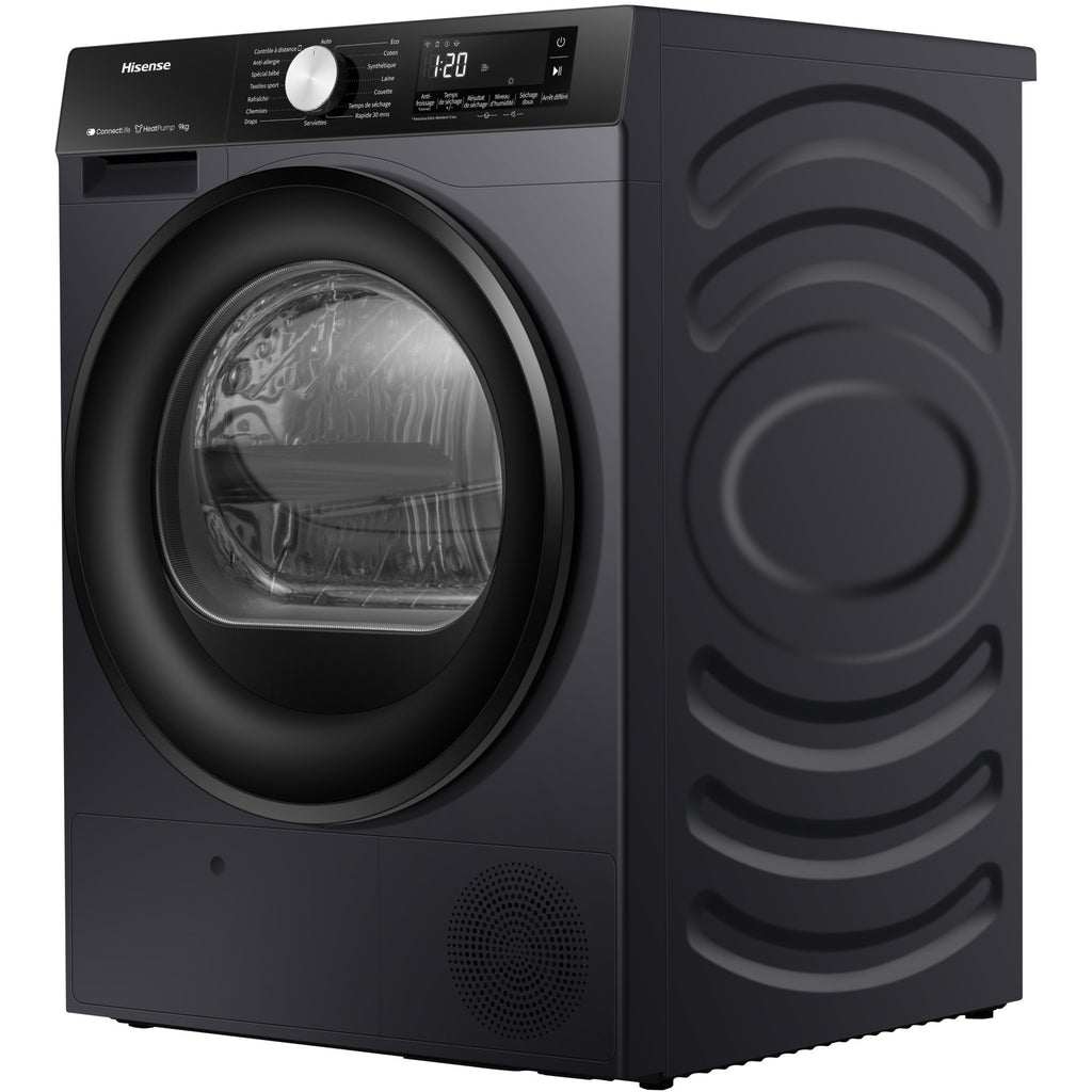 Sèche linge pompe à chaleur HISENSE DH3S902BBCC