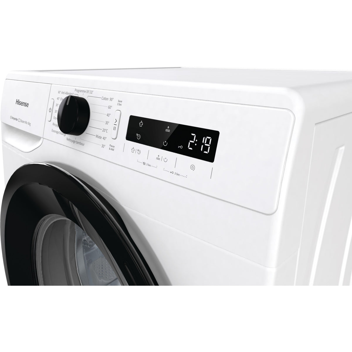Lave linge hublot HISENSE WFGP801439VM Reconditionné