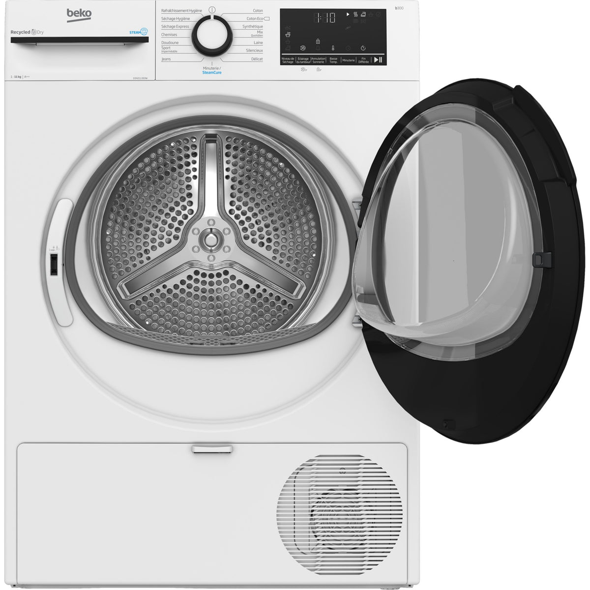 Sèche linge pompe à chaleur BEKO D3H211393W Reconditionné