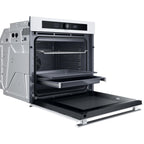 Four encastrable WHIRLPOOL WOI4S8PM1SWAF - Pyrolyse - Chaleur pulsée - Porte froide - Rails télescopiques