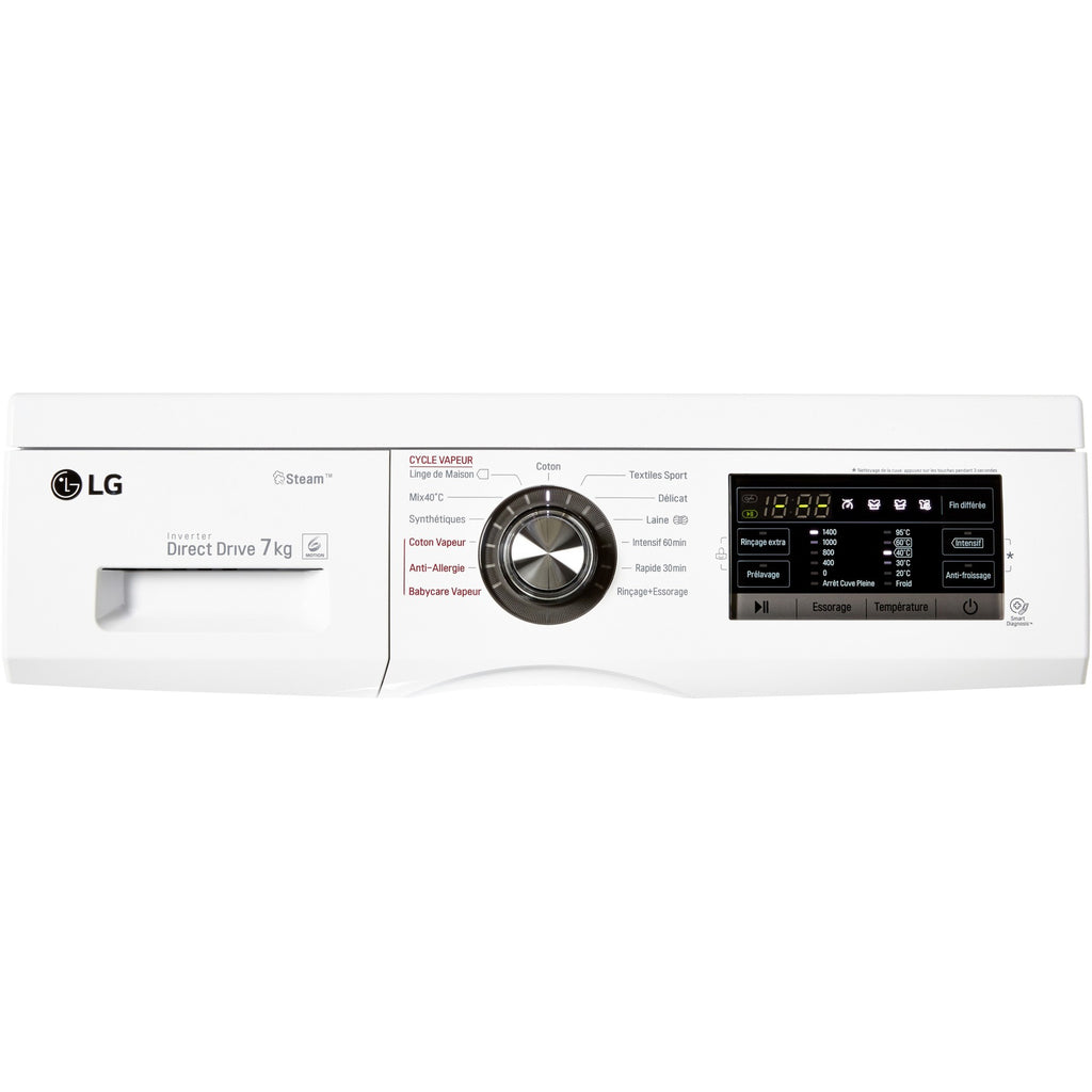 Lave linge hublot LG F74G62WHS Reconditionné