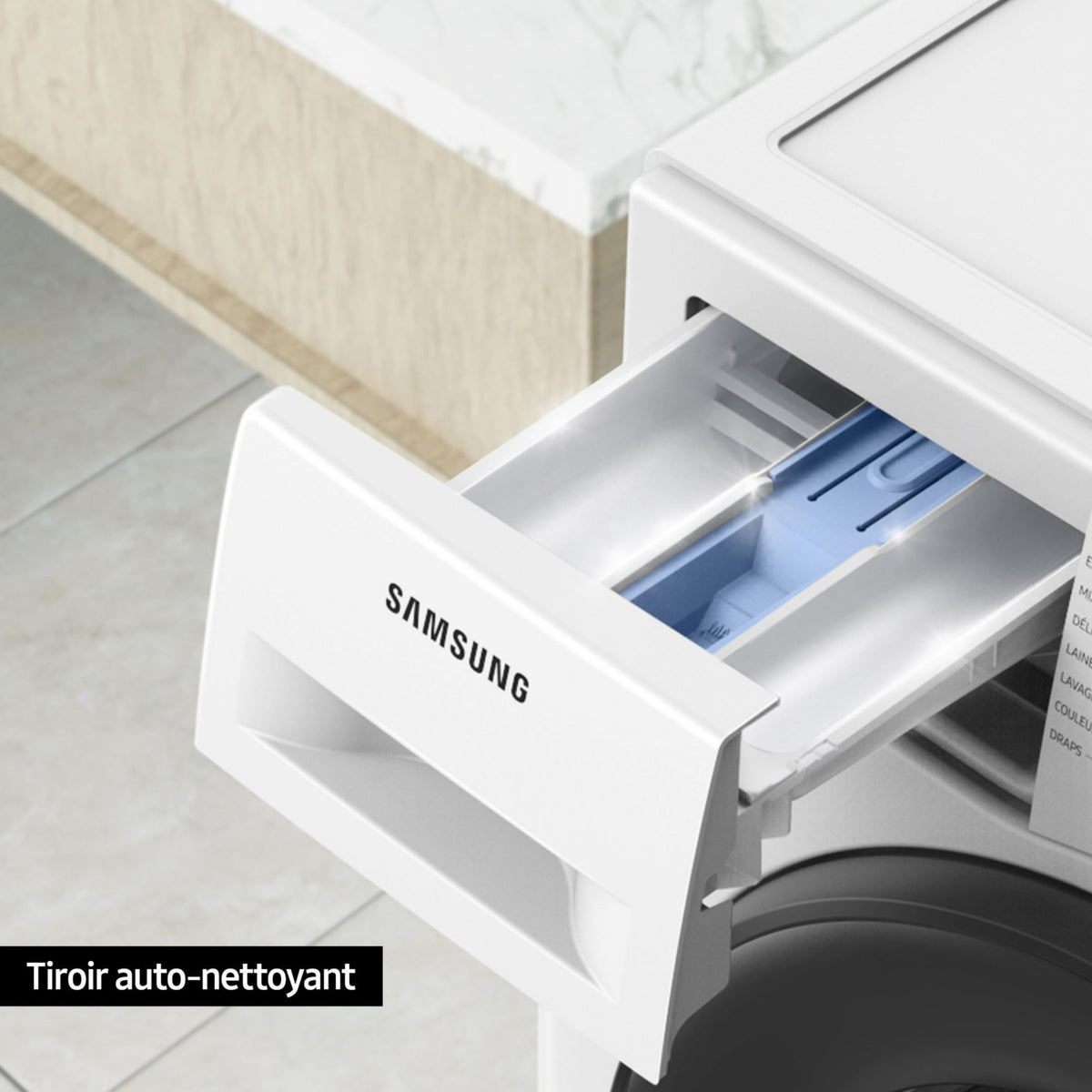 Lave linge hublot SAMSUNG WW11BGA046AE Reconditionné