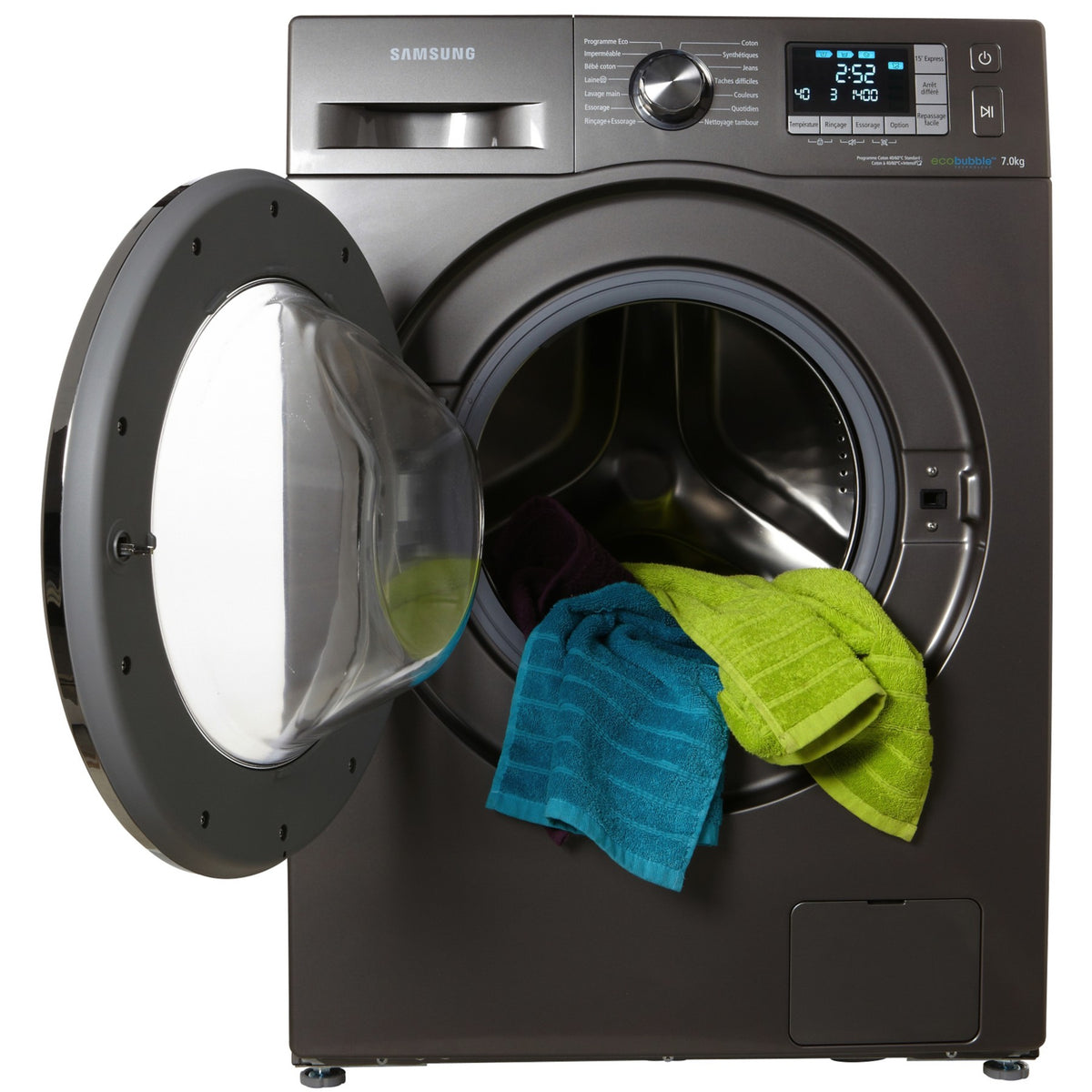 Lave linge hublot SAMSUNG ECO BUBBLE WF70F5E5W4X Reconditionné