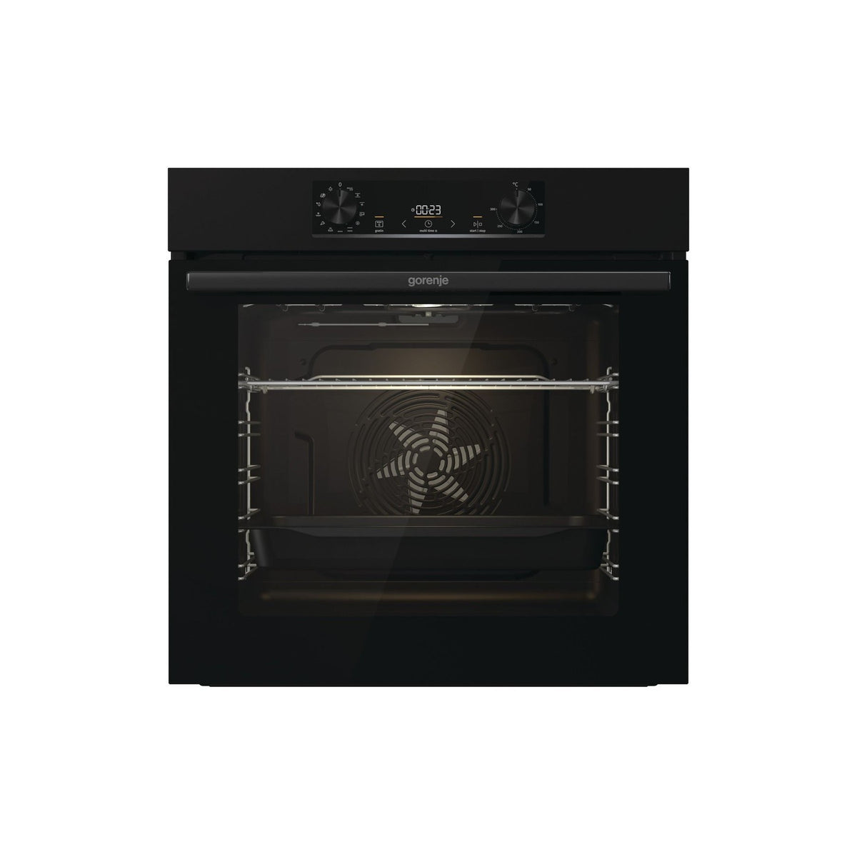 Four encastrable GORENJE BOP6737E02BK + Table Induction GI601FMC - Pyrolyse - Chaleur pulsée - Porte froide