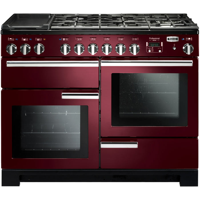 Piano de cuisson mixte FALCON PROFESSIONAL DELUXE TAB MIX 110 CM ROUG
