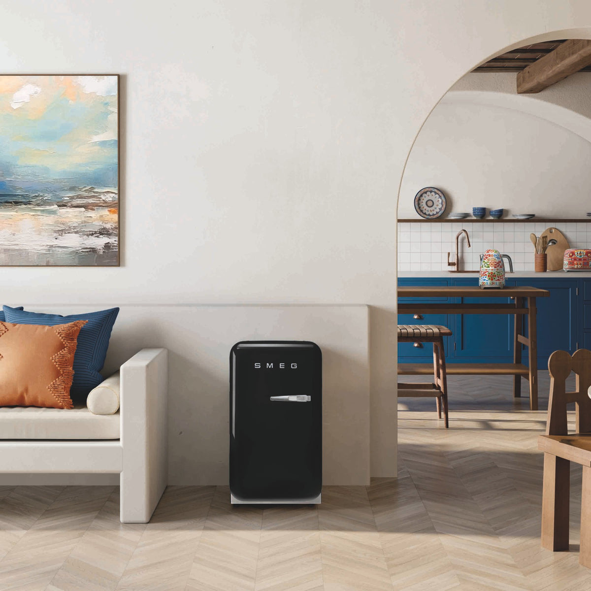 Mini réfrigérateur SMEG FAB5LBL6