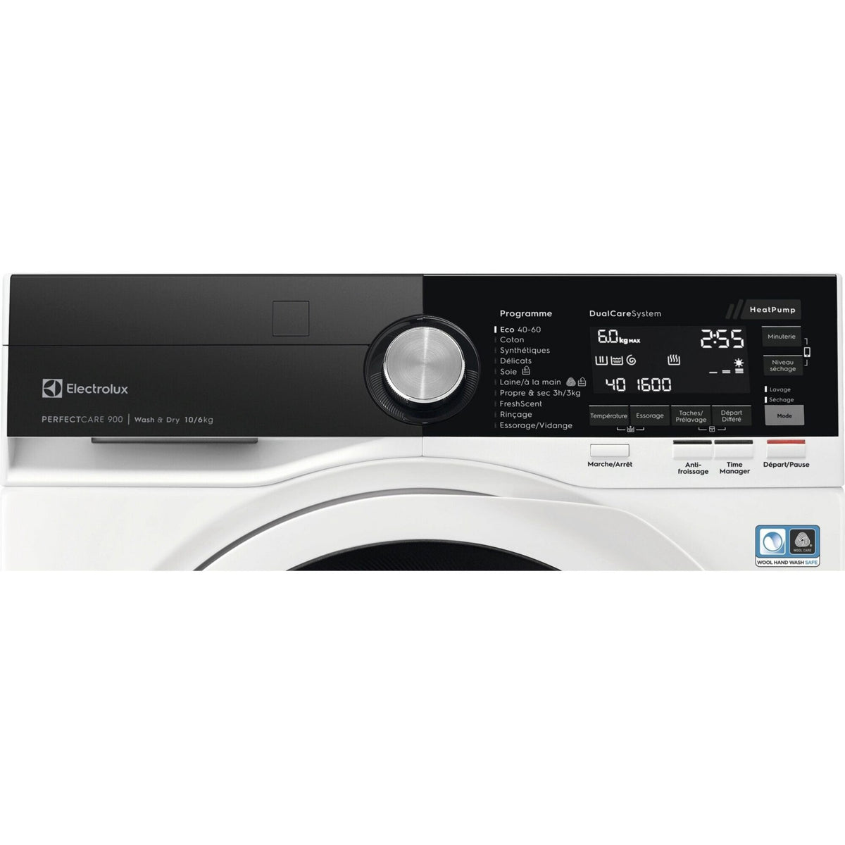 Lave linge séchant hublot ELECTROLUX EW9W1165RB - 10/6 kg - 1600 tr/min - Classe B - Moteur induction