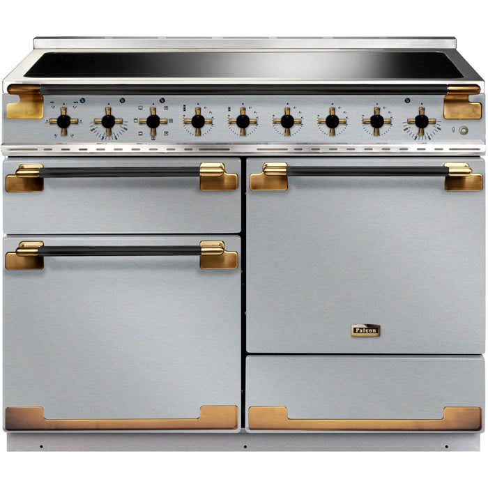 Piano de cuisson induction FALCON ELISE LUXE TAB IND 110 CMINOX et NOIR LA