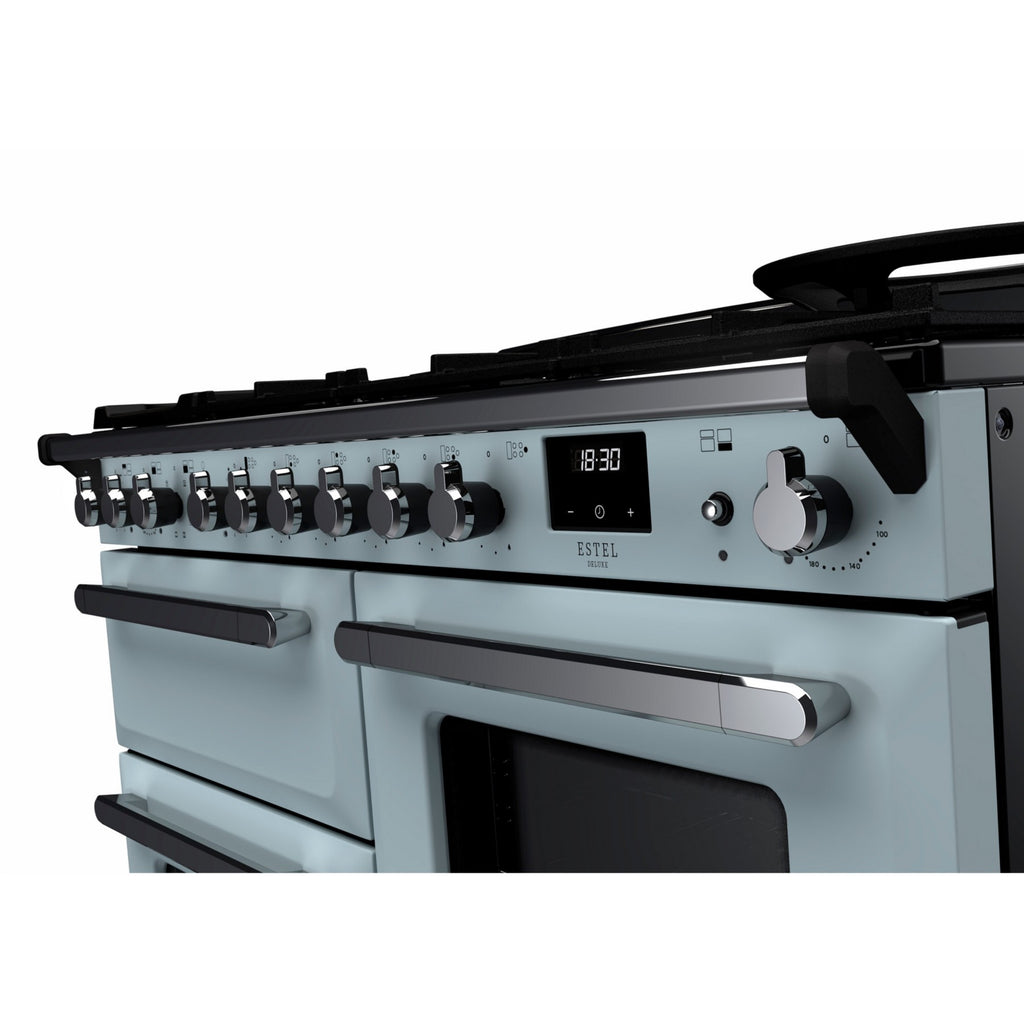Piano de cuisson mixte FALCON ESTEL DELUXE OC TAB MIX 110 CM BLEU PAST