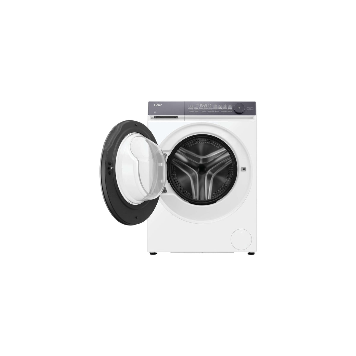 Lave linge séchant hublot HAIER HWD80BP14367TUFR - 8/5 kg - 1400 tr/min - Classe D - Moteur Inverter - Connecté