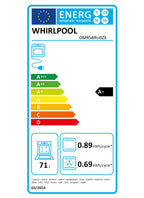 Four encastrable WHIRLPOOL OMR58RU0ZX - Hydrolyse - Pyrolyse - Chaleur pulsée - Ajout Vapeur - Grill Amovible Twist