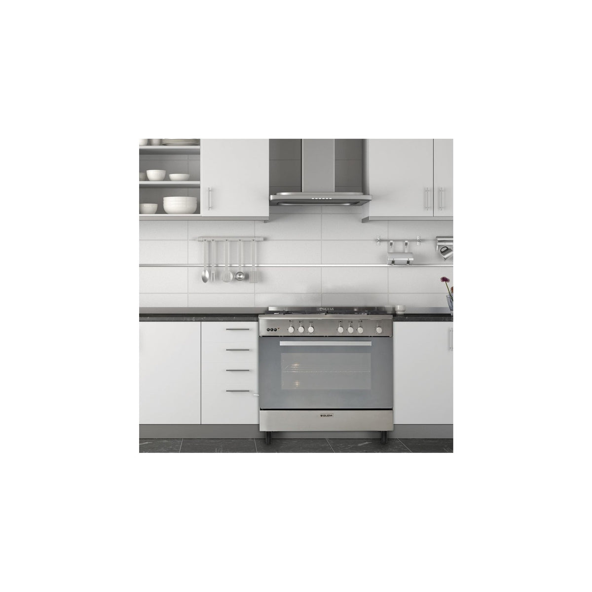 Piano de cuisson gaz GLEM GE960CMIX2