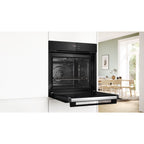 Four encastrable BOSCH HBA572BB4 - Pyrolyse - Chaleur tournante pulsée - Porte froide - 10 Programmes Auto
