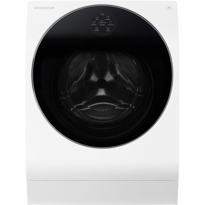 Lave linge séchant hublot LG LSWD100E - 12/7 kg - 1600 tr/min - Classe A - Dosage automatique - Connecté Reconditionné