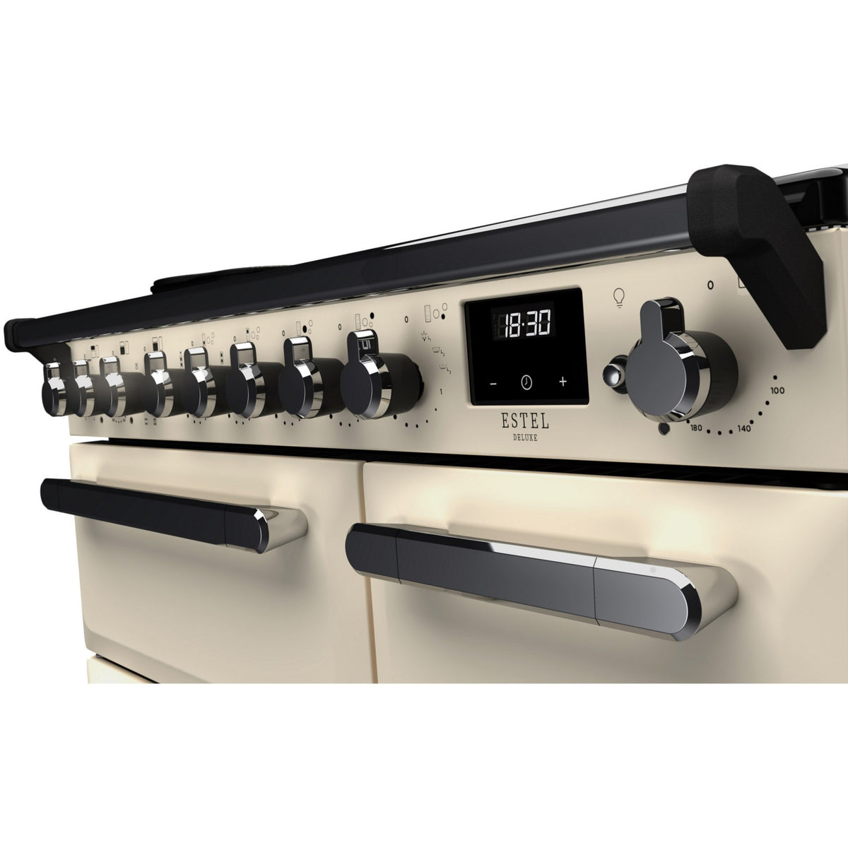 Piano de cuisson induction FALCON ESTEL DELUXE TAB IND 90 CM CREME PASTEL