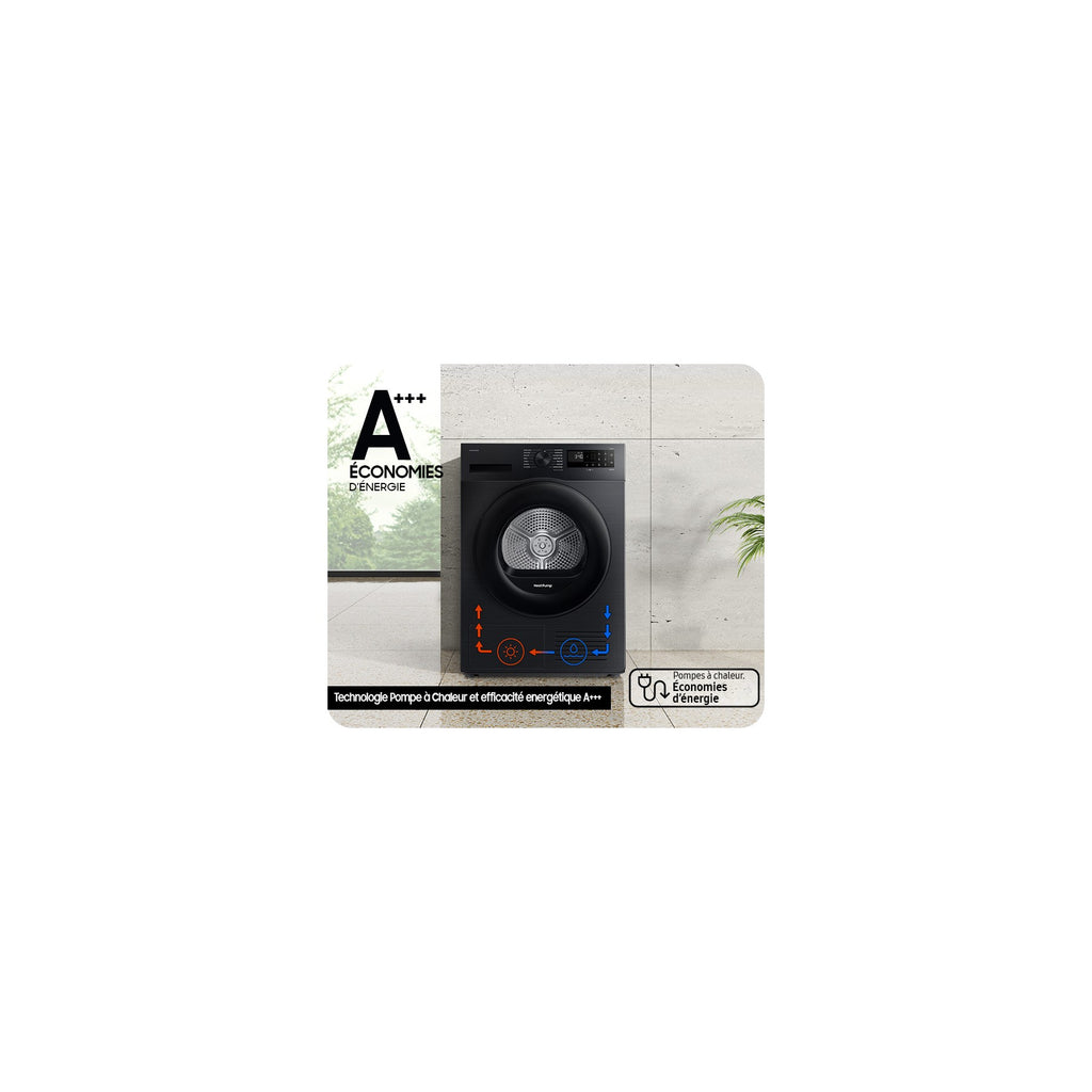 Sèche linge pompe à chaleur SAMSUNG DV90DG52A0AH