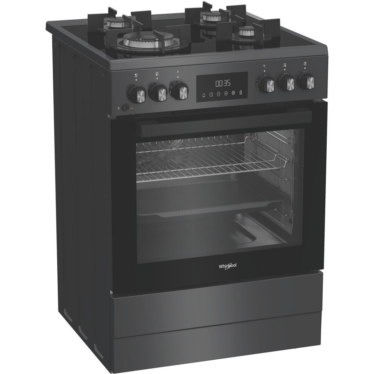 Cuisinière gaz WHIRLPOOL W6G8LCSWA