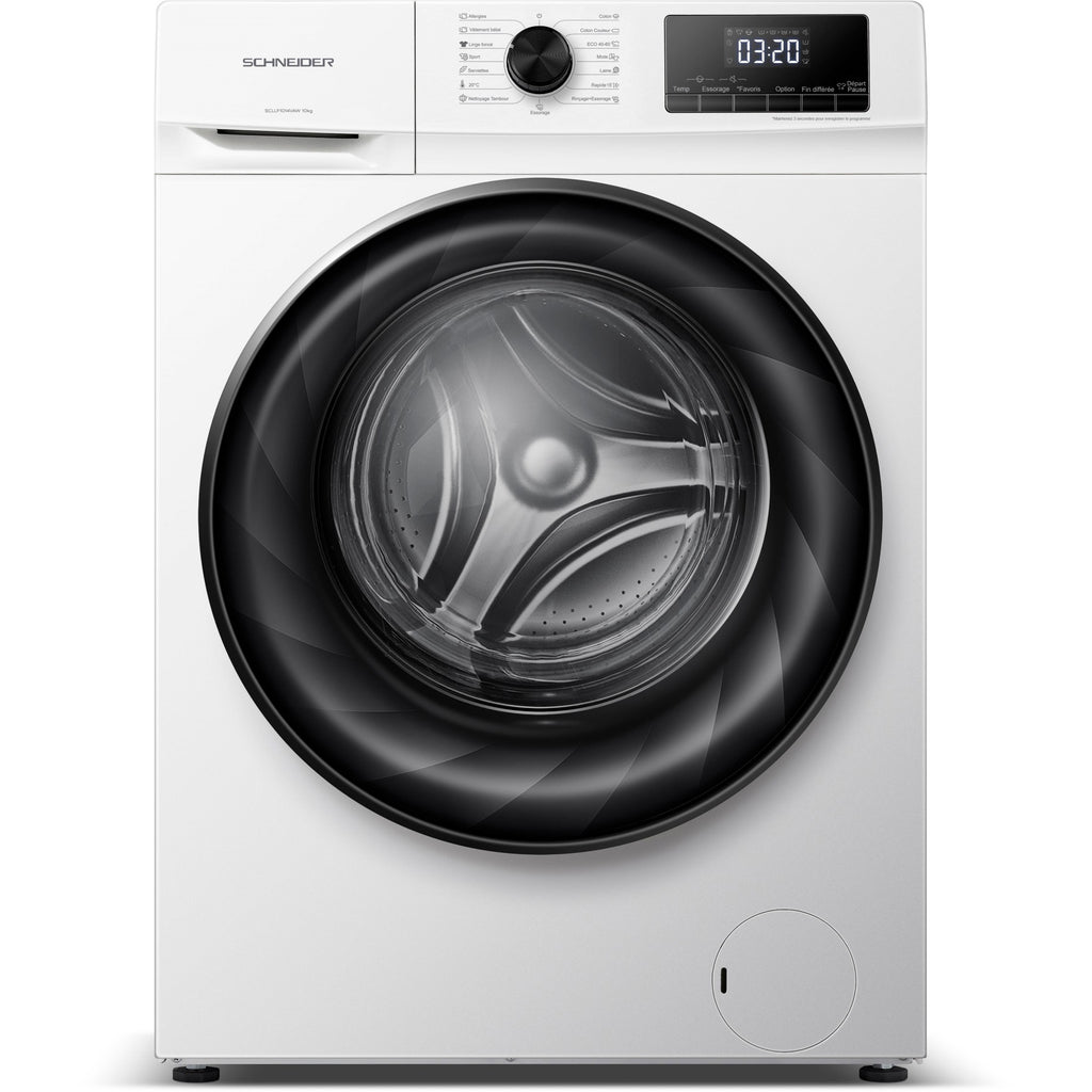 Lave linge hublot SCHNEIDER SCLLF1014VAW