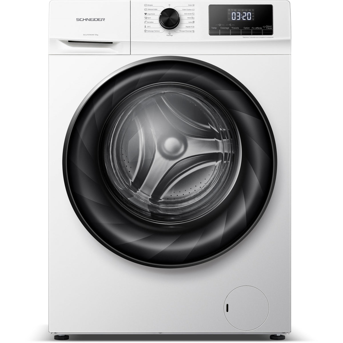 Lave linge hublot SCHNEIDER SCLLF1014VAW
