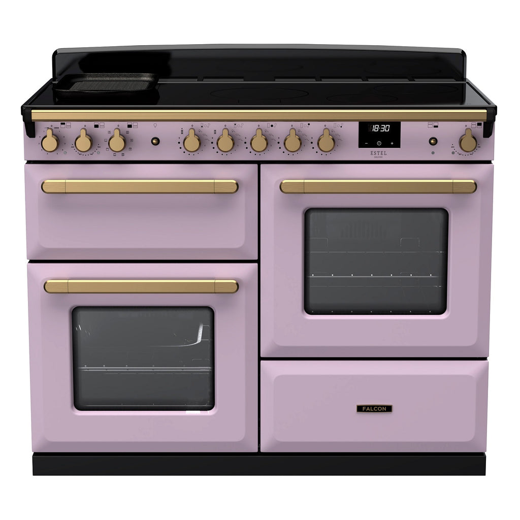 Piano de cuisson induction FALCON ESTEL DELUXE OCTAB IND 110 CM PARME LAIT