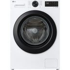 Lave linge hublot LG F14XN55BWS - 11 kg - 1400 tr/min - Classe A - Moteur direct drive - Connecté wifi