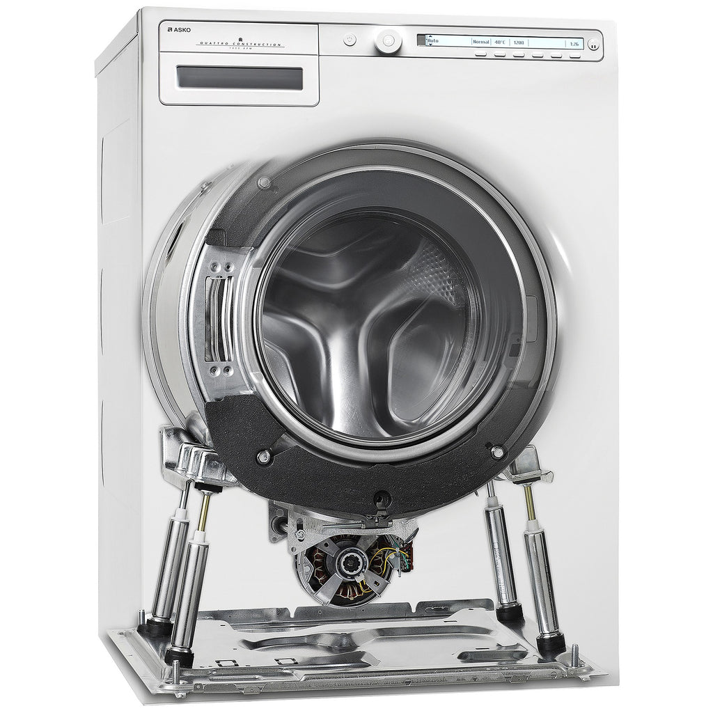 Lave linge hublot ASKO W2086C.W/3 - 8 kg - 1600 tr/min - Classe A - Moteur induction direct drive (sans courroie)
