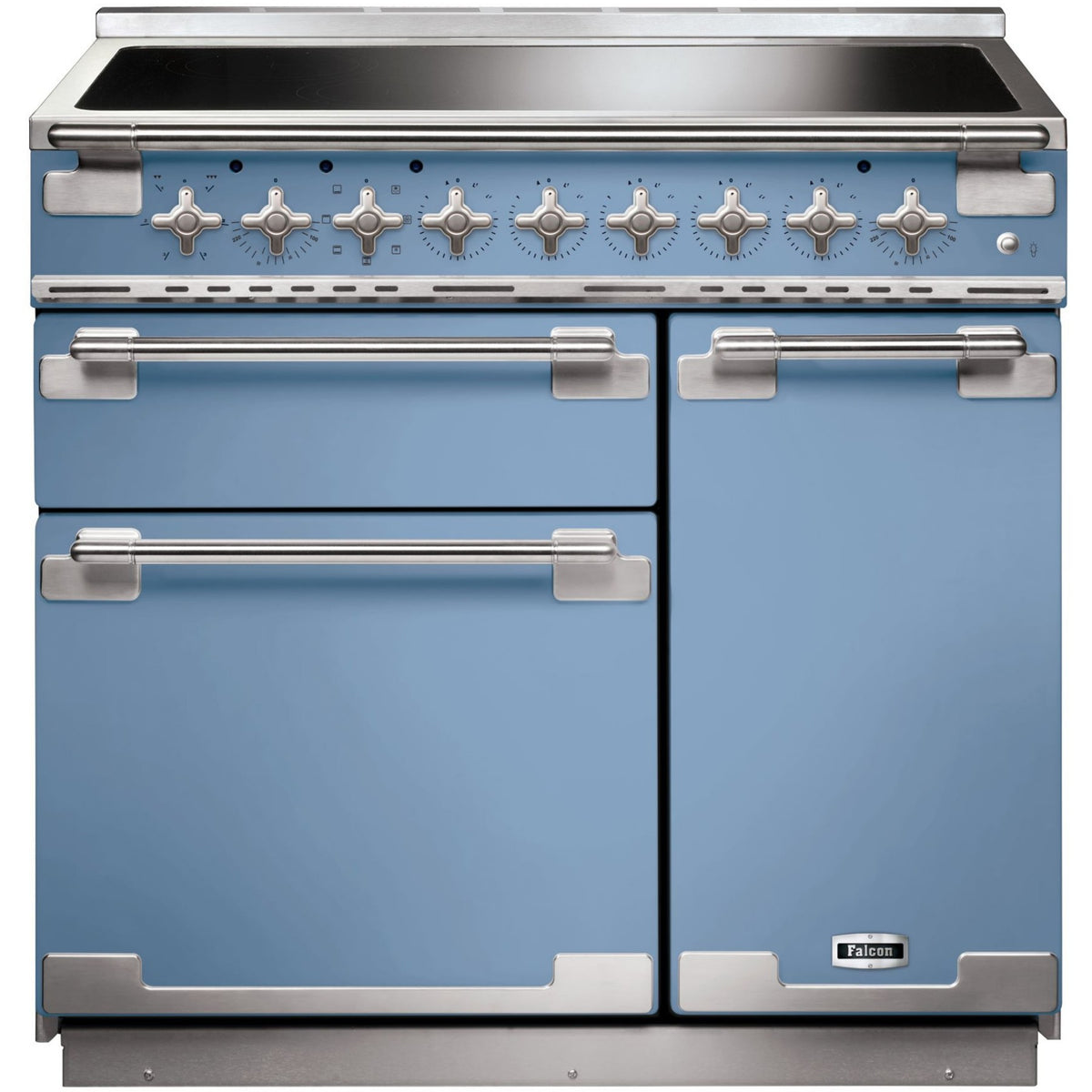 Piano de cuisson induction FALCON ELISE 90 INDUCTION Bleu de chine