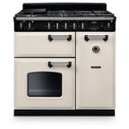 Piano de cuisson gaz FALCON NGC TAB GAZ 90 CM CREME PASTEL CHROME