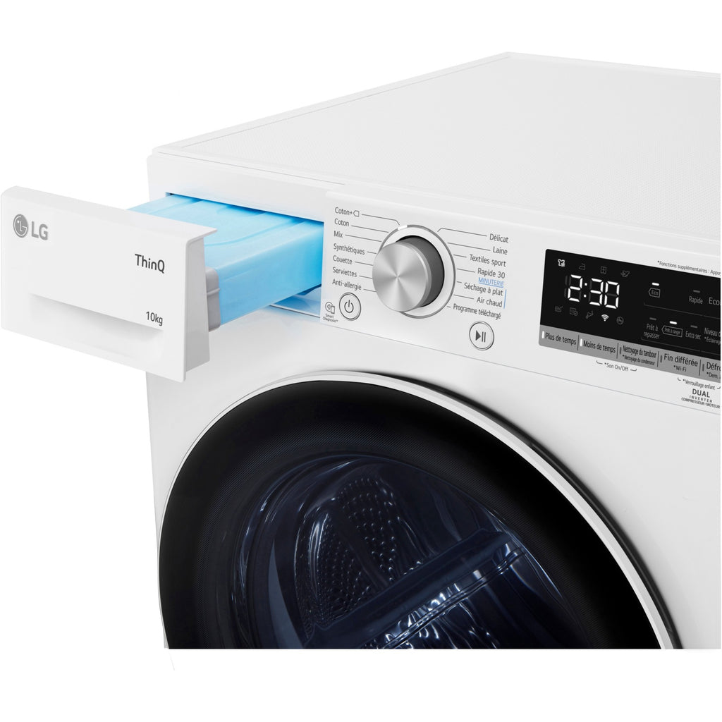 Sèche linge pompe à chaleur LG RH1V50WH