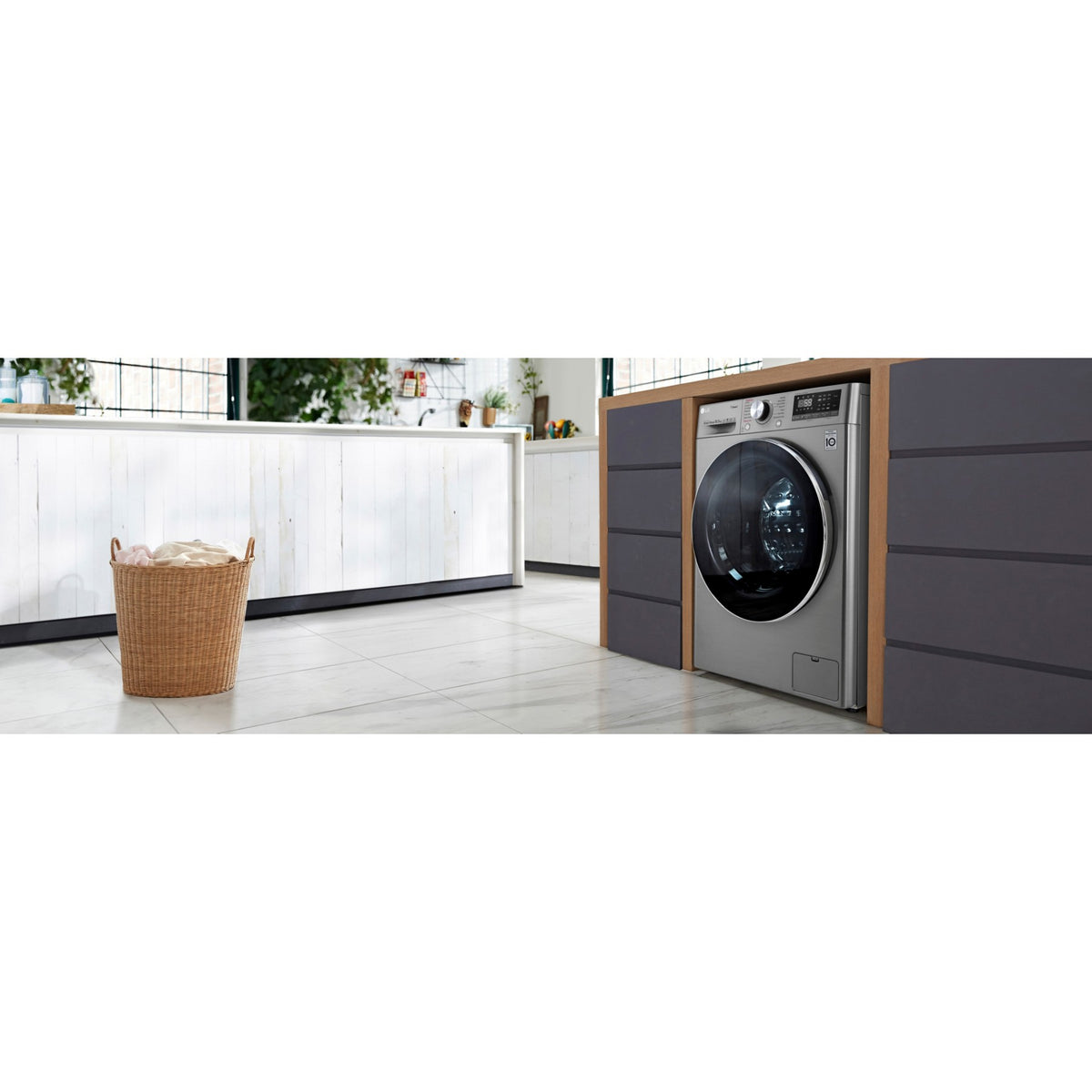 Lave linge hublot LG F14V72ISTA AUTODOSE Reconditionné