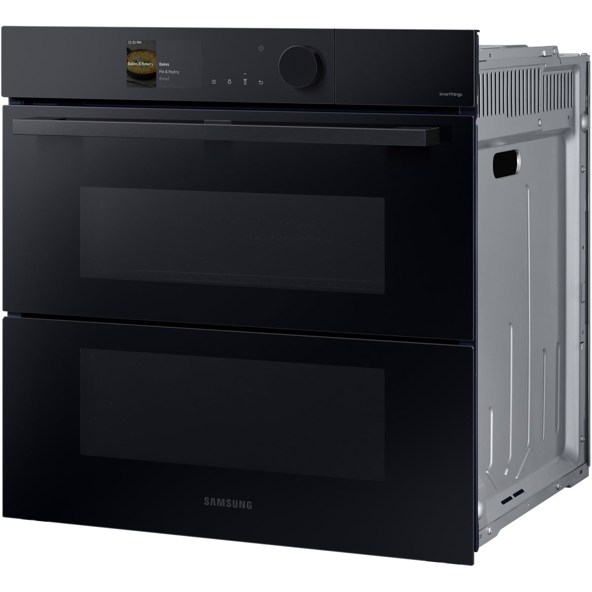 Four encastrable SAMSUNG NV7B6795JAK - Double cavité - Pyrolyse - Chaleur pulsée - Vapeur - Porte froide