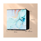 Mini réfrigérateur KLARSTEIN CoolArt 45L CEE E congélateur 1,5L bleu