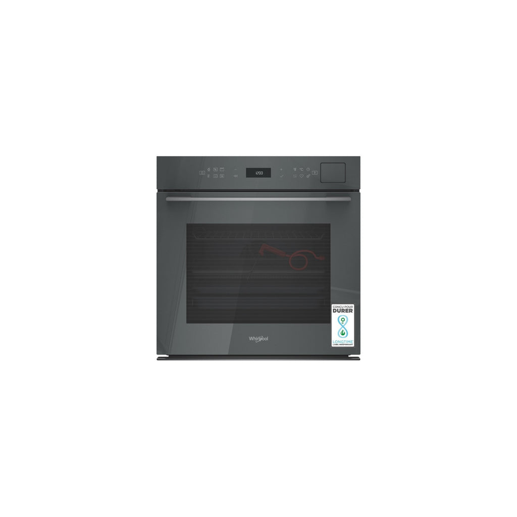 Four encastrable fonction vapeur WHIRLPOOL WOI7A8FPT1SSGAF - Pyrolyse - Chaleur tournante - Combiné vapeur - Porte froide