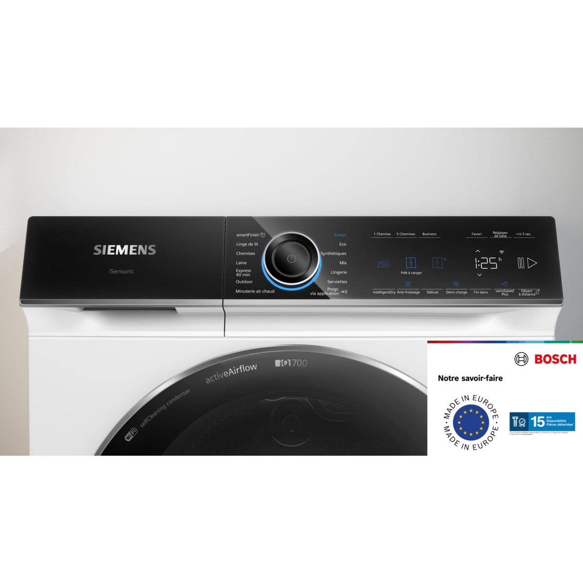 Sèche linge pompe à chaleur SIEMENS WR47B2C0FR