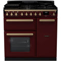 Piano de cuisson gaz FALCON ESTEL DELUXE TAB GAZ 90 CM BORDEAUX LAIT