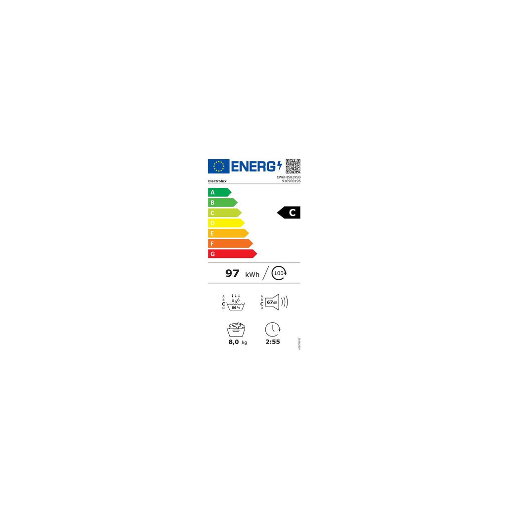 Sèche linge pompe à chaleur ELECTROLUX EW6HI5829SB