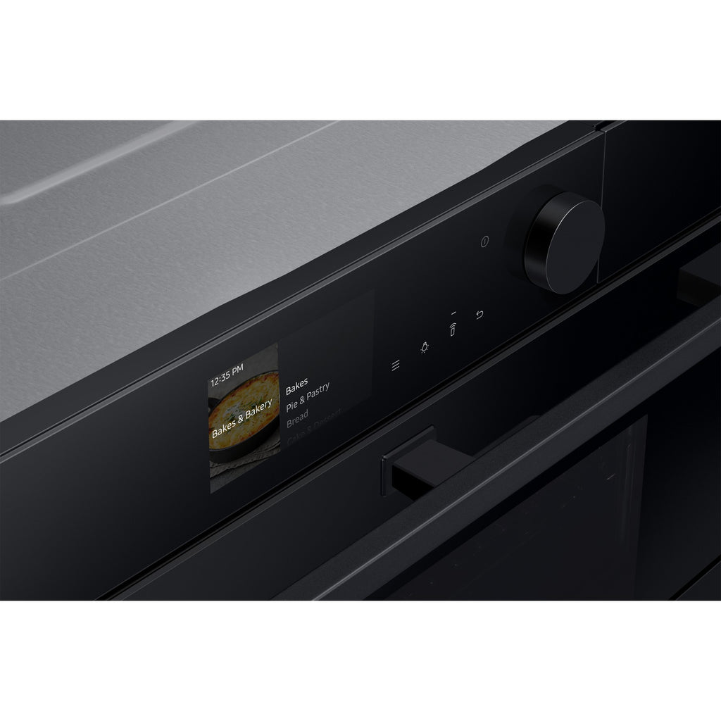 Four encastrable SAMSUNG NV7B6795JAK - Double cavité - Pyrolyse - Chaleur pulsée - Vapeur - Porte froide