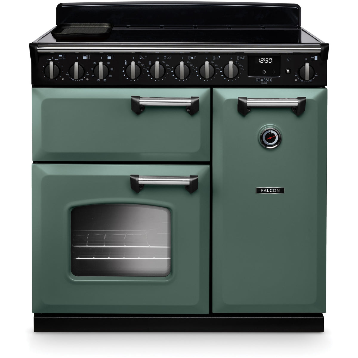 Piano de cuisson induction FALCON NGC TAB IND 90 CM VERT MINERAL CHROME