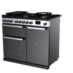 Piano de cuisson gaz FALCON EDGE DELUXE TAB GAZ 100 CM VERRE NOIR