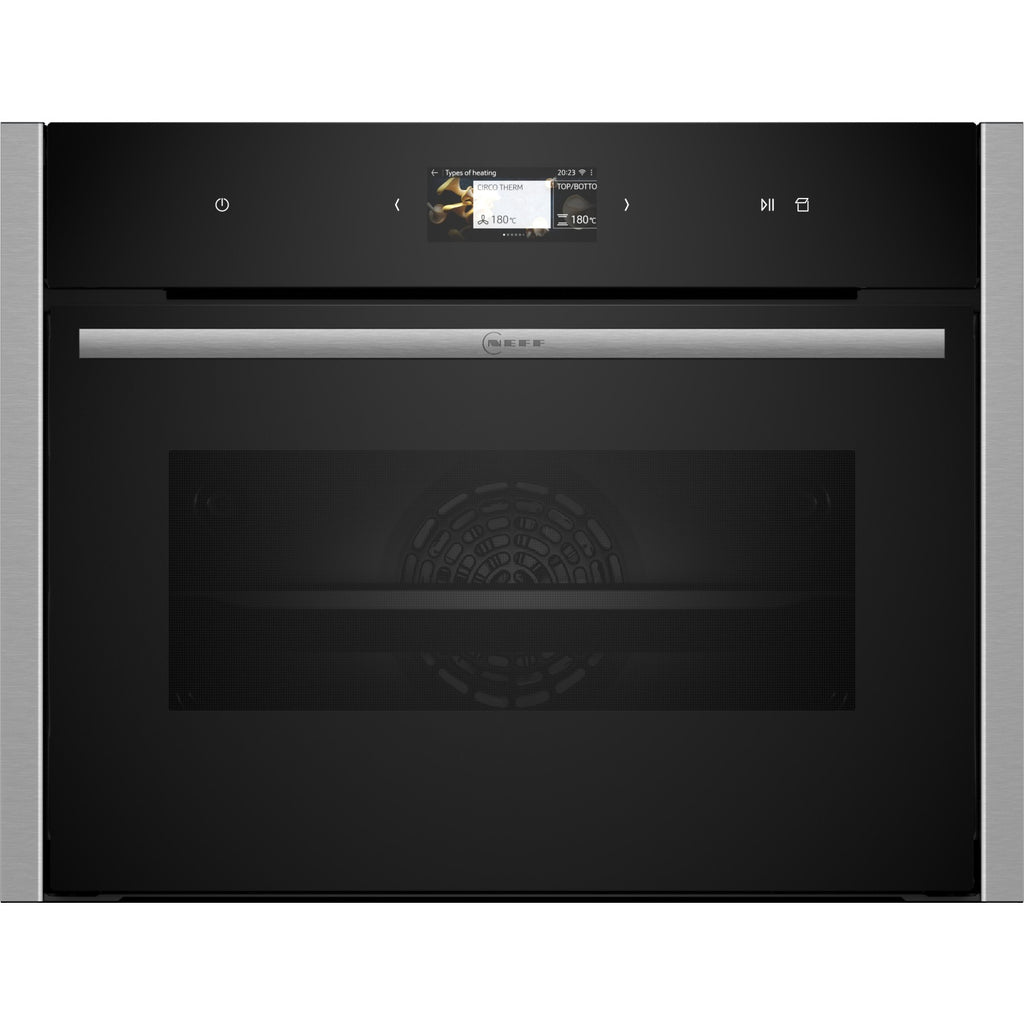 Four encastrable fonction vapeur NEFF C24FS31N0 - Chaleur tournante - Combiné vapeur - Écran tactile