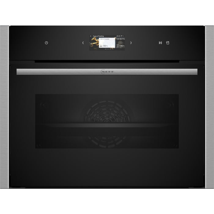 Four encastrable fonction vapeur NEFF C24FS31N0 - Chaleur tournante - Combiné vapeur - Écran tactile