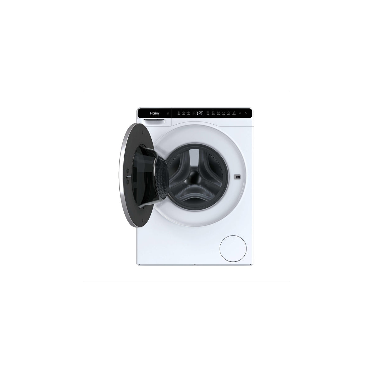 Lave linge compact HAIER HW50-BP12307U1-S - 5 kg - 1200 tr/min - Classe A - Moteur induction - Connecté