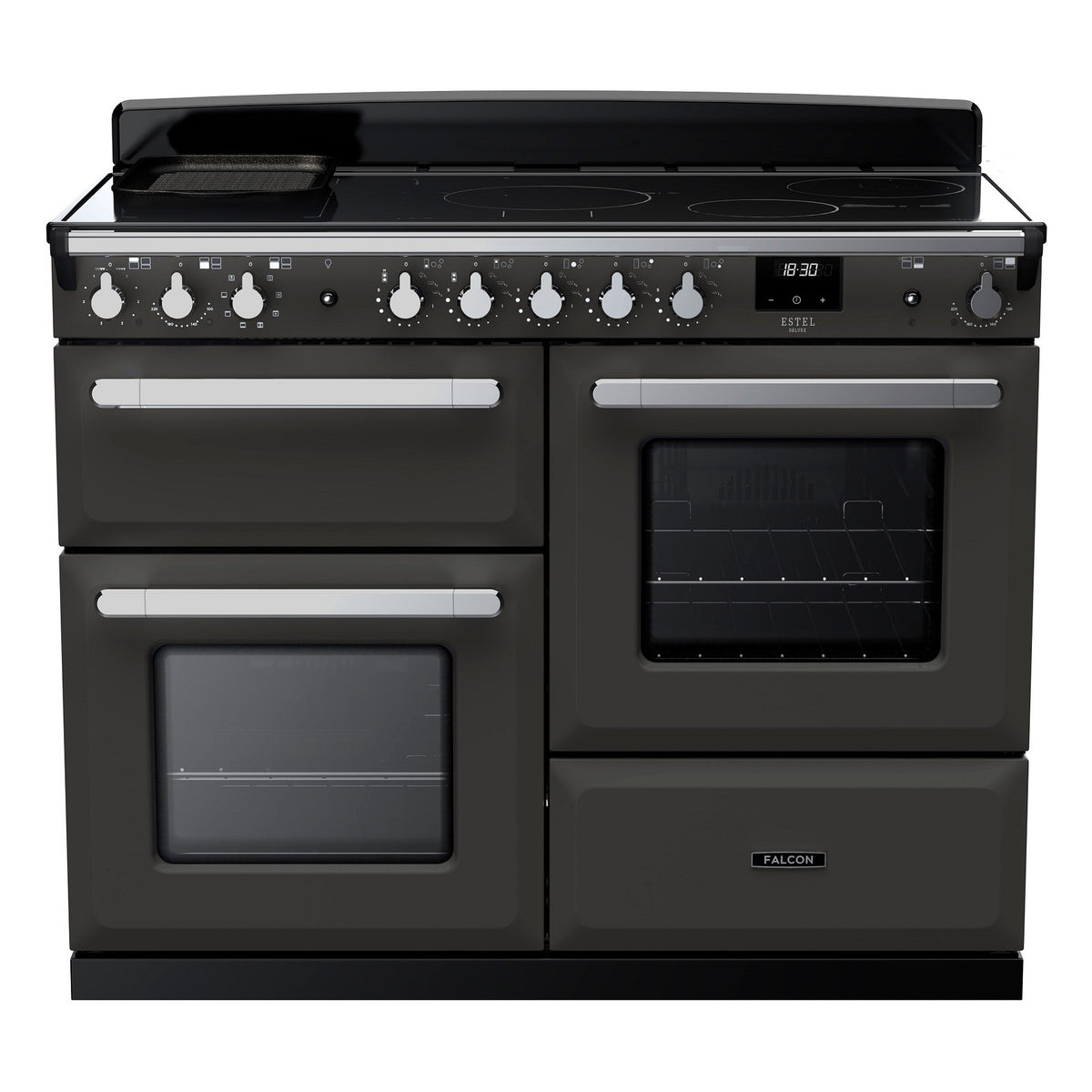 Piano de cuisson induction FALCON ESTEL DELUXE OCTAB IND 110 CM ARDOISE CH